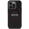 Чохол Mercedes для iPhone 15 Pro Leather Debossed Lines Black (AMHMP15L23SMRK)