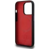 Чохол Mercedes для iPhone 15 Pro Leather Debossed Lines Black (AMHMP15L23SMRK)