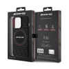 Чохол Mercedes для iPhone 15 Pro Leather Debossed Lines Black (AMHMP15L23SMRK)