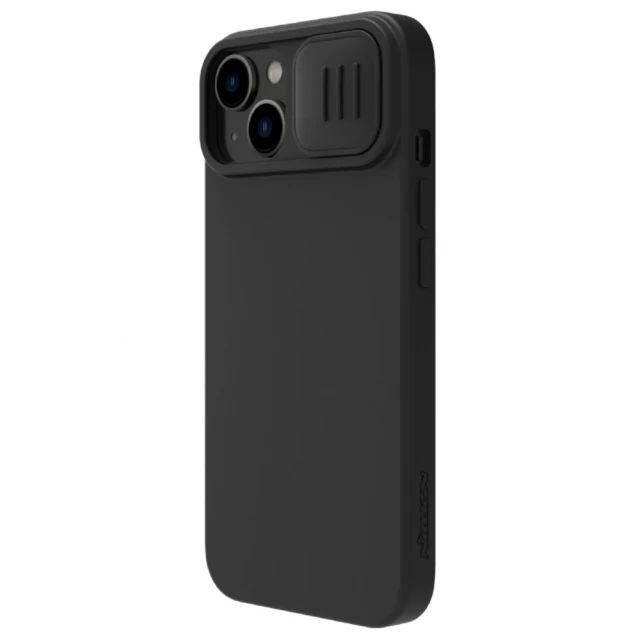 Чехол Nillkin CamShield Silky для iPhone 15 Plus Black (6902048266469)