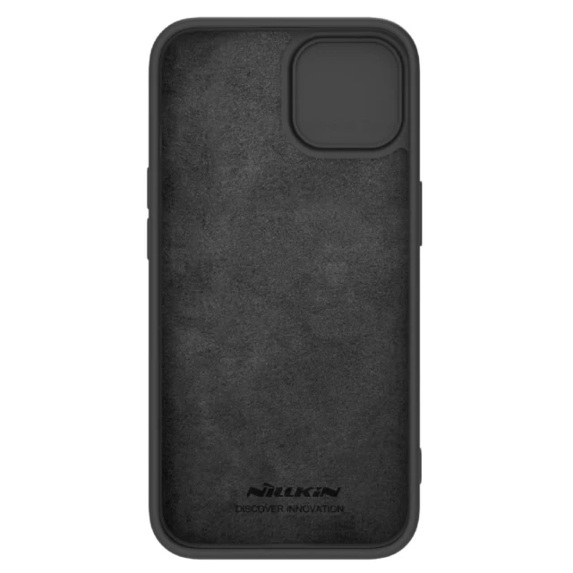 Чехол Nillkin CamShield Silky для iPhone 15 Plus Black (6902048266469)