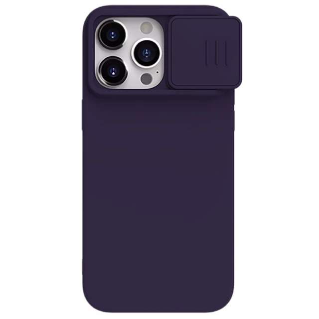 Чохол Nillkin CamShield Silky для iPhone 15 Pro Max Dark Purple (6902048266612)