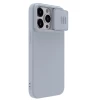Чохол Nillkin CamShield Silky для iPhone 15 Pro Grey (6902048266551)