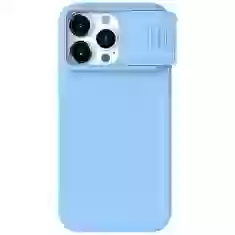 Чохол Nillkin CamShield Silky для iPhone 15 Pro Max Blue (6902048266643)
