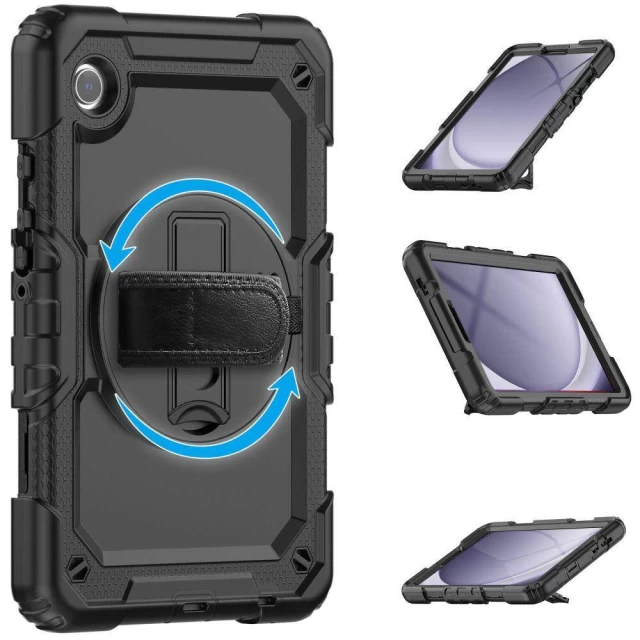 Чохол Tech-Protect Solid360 для Samsung Galaxy Tab A9 Plus 11.0 X210 | X215 | X216 Black (9319456607932)