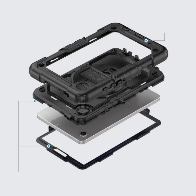 Чехол Tech-Protect Solid360 для Samsung Galaxy Tab A9 Plus 11.0 X210 | X215 | X216 Black (9319456607932)