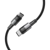 Кабель Tech-Protect Ultraboost USB-C to USB-C PD 60W 3m Grey (9319456607369)
