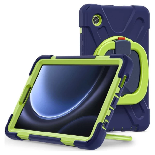 Чехол Tech-Protect X-Armor для Samsung Galaxy Tab A9 8.7 X110 | X115 Navy Lime (9319456608014)