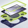 Чехол Tech-Protect X-Armor для Samsung Galaxy Tab A9 Plus 11.0 X210 | X215 | X216 Navy Lime (9319456607956)
