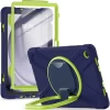 Чехол Tech-Protect X-Armor для Samsung Galaxy Tab A9 Plus 11.0 X210 | X215 | X216 Navy Lime (9319456607956)