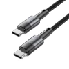Кабель Tech-Protect Ultraboost USB-C to USB-C PD 60W 0.5 m Grey (9319456607505)