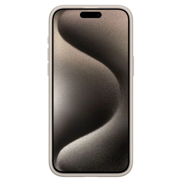 Чехол Spigen Ultra Hybrid для iPhone 15 Pro Frost Natural Titanium with MagSafe (ACS07215)