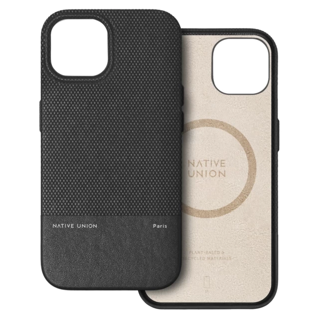 Чехол Native Union (RE) Classic Case для iPhone 15 Black with MagSafe (RECLA-BLK-NP23)
