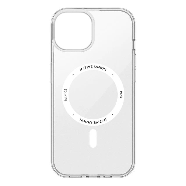 Чохол Native Union (RE) Clear Case для iPhone 15 Clear with MagSafe (RECLE-TRA-NP23)