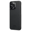 Чохол Pitaka MagEZ Case 4 Twill 600D для iPhone 15 Pro Black Grey with MagSafe (KI1501PA)