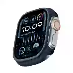 Чехол Pitaka Air Case для Apple Watch 49 mm Black Blue (KW2302A)