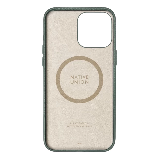 Чехол Native Union (RE) Classic Case для iPhone 15 Pro Slate Green with MagSafe (RECLA-GRN-NP23P)