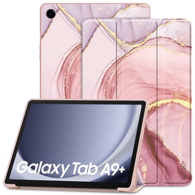 Чехол Tech-Protect Smart Case для Samsung Galaxy Tab A9 Plus 11.0 X210 | X215 | X216 Marble (9319456607833)