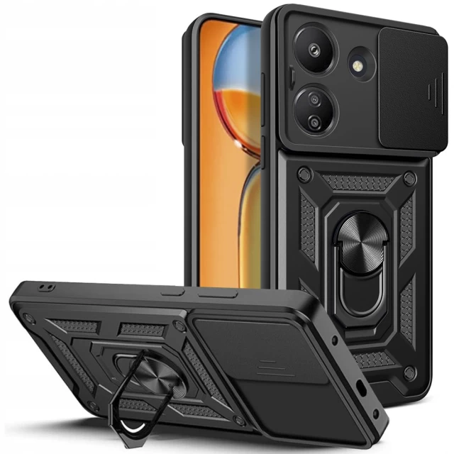 Чохол Tech-Protect CamShield Pro для Xiaomi Redmi 13С | Poco C65 Black (9319456608588)