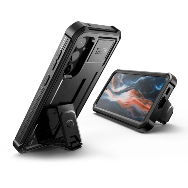 Чехол Tech-Protect Kevlar Pro для Samsung Galaxy S23 FE Black (9319456608274)