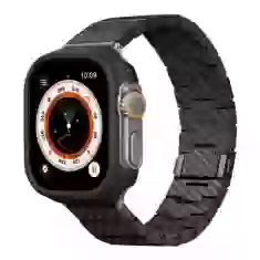 Ремешок Pitaka Carbon Fiber Watch Band Modern для Apple Watch 49 | 45 | 44 | 42 mm Black Grey (AWB2307)