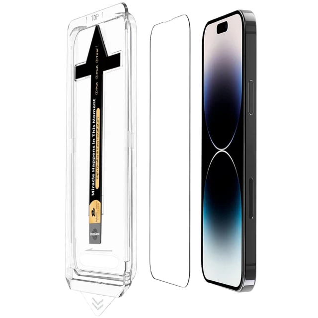 Защитное стекло Upex для iPhone 14 Pro Max AlignMaster Full Coverage Transparent (UP191004)