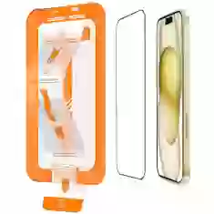 Захисне скло Upex для iPhone 15 Plus AlignMaster Full Coverage Transparent (UP191006)