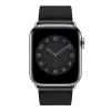 Ремешок Upex Single Tour Deployment Buckle для Apple Watch 49 | 45 | 44 | 42 mm Noir Swift Leather