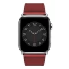 Ремешок Upex Single Tour Deployment Buckle для Apple Watch 49 | 45 | 44 | 42 mm Red Swift Leather