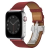 Ремешок Upex Single Tour Deployment Buckle для Apple Watch 49 | 45 | 44 | 42 mm Red Swift Leather