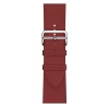 Ремешок Upex Single Tour Deployment Buckle для Apple Watch 49 | 45 | 44 | 42 mm Red Swift Leather