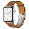 Ремінець Upex Single Tour Deployment Buckle для Apple Watch 49 | 45 | 44 | 42 mm Fauve Barenia Leather