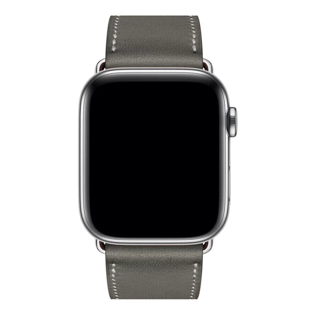 Ремешок Upex Single Tour Deployment Buckle для Apple Watch 49 | 45 | 44 | 42 mm Etoupe Swift Leather