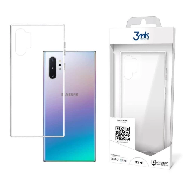 Чехол 3mk Armor Case для Samsung Galaxy Note 10 Plus (N975F) Transparent (5903108162203)