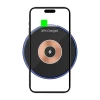 Беспроводное зарядное устройство WIWU Quantus 15W Black/Transparent with MagSafe (Wi-W013)