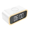 Беспроводное зарядное устройство WIWU&Alarm Clock 15W White (Wi-W015)