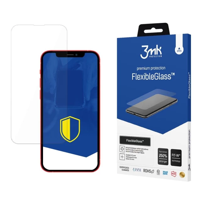 Защитное стекло 3mk FlexibleGlass для iPhone 13 Transparent (5903108412681)