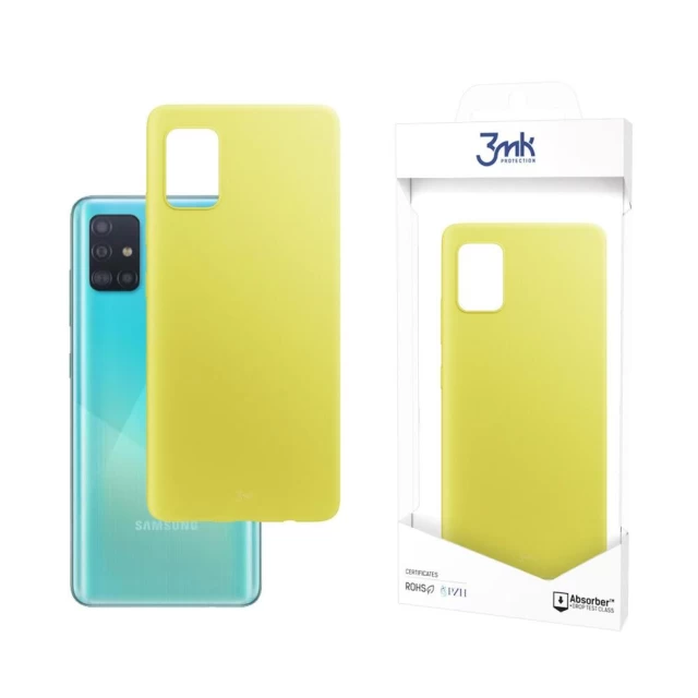 Чехол 3mk Matt Case для Samsung Galaxy A51 4G (A515) Lime (5903108386500)