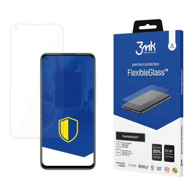 Защитное стекло 3mk FlexibleGlass для Xiaomi Redmi Note 9 5G Transparent (5903108378635)