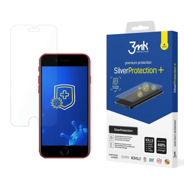 Защитная пленка 3mk Silver Protection Plus для iPhone SE 2022/2020 8 | 7 (5903108312288)