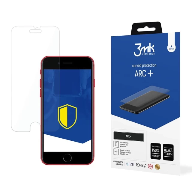 Защитная пленка 3mk ARC Plus для iPhone SE 2022/2020 8 | 7 Transparent (5903108361866)