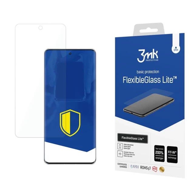 Захисне скло 3mk FlexibleGlass Lite для Xiaomi 12 Lite Transparent (5903108470841)
