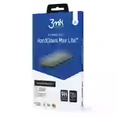 Защитное стекло 3mk HardGlass Max Lite для TCL 30 SE Black (5903108455886)