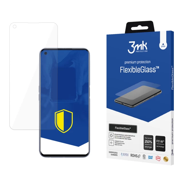 Защитное стекло 3mk FlexibleGlass для Realme GT 5G Transparent (5903108437837)