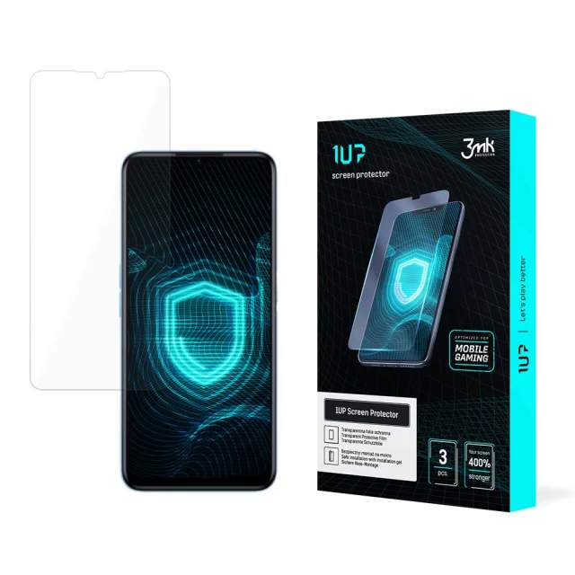 Захисна плівка 3mk 1UP для Realme Narzo 50A Prime Transparent (3 Pack) (5903108483636)