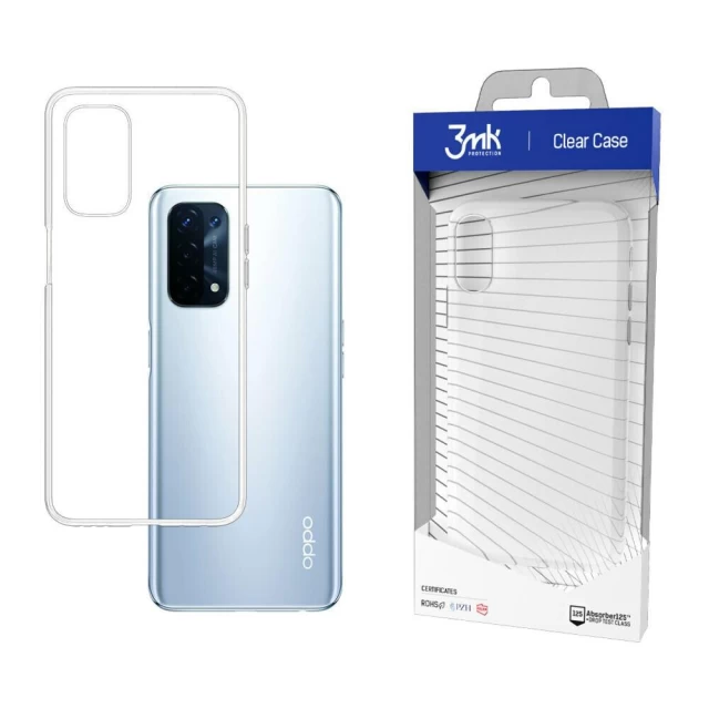 Чехол 3mk Clear Case для Oppo A74 5G | A54 5G Transparent (5903108391146)