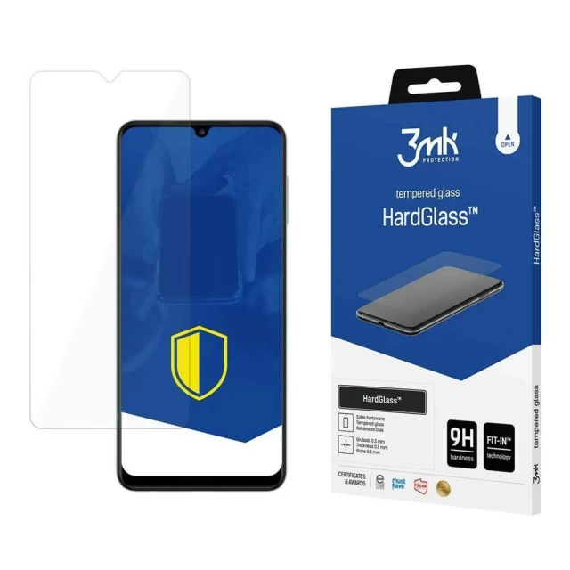 Защитное стекло 3mk HardGlass для Samsung Galaxy A22 5G (A226) Transparent (5903108432405)