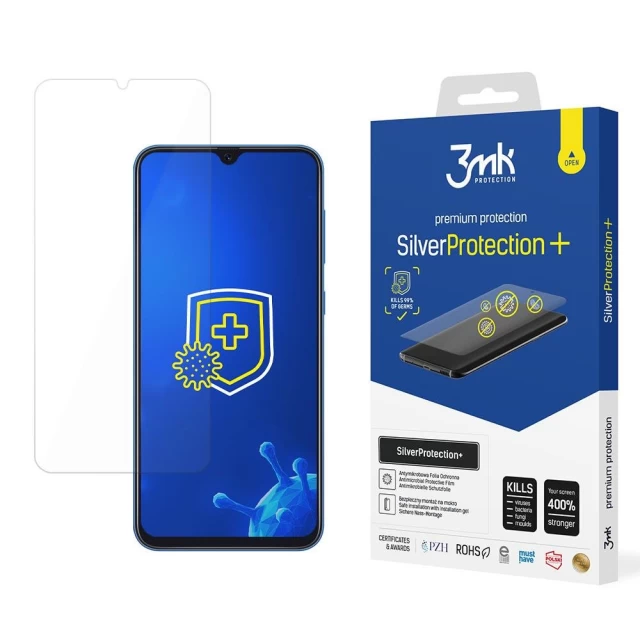 Защитная пленка 3mk Silver Protection Plus для Samsung Galaxy A50 (A505) Transparent (5903108303200)