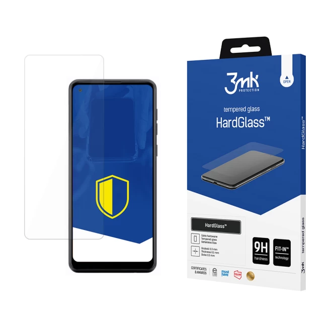Защитное стекло 3mk HardGlass для Samsung Galaxy A21s (A217) Transparent (5903108277099)