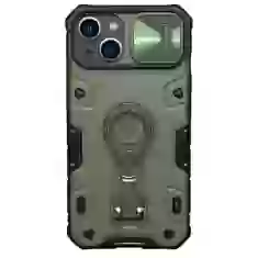 Чохол Nillkin CamShield Armor Pro для iPhone 14 Dark Green with MagSafe (6902048248793)